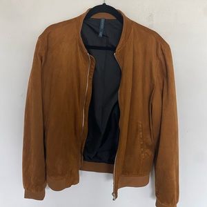 Mens suede jacket.